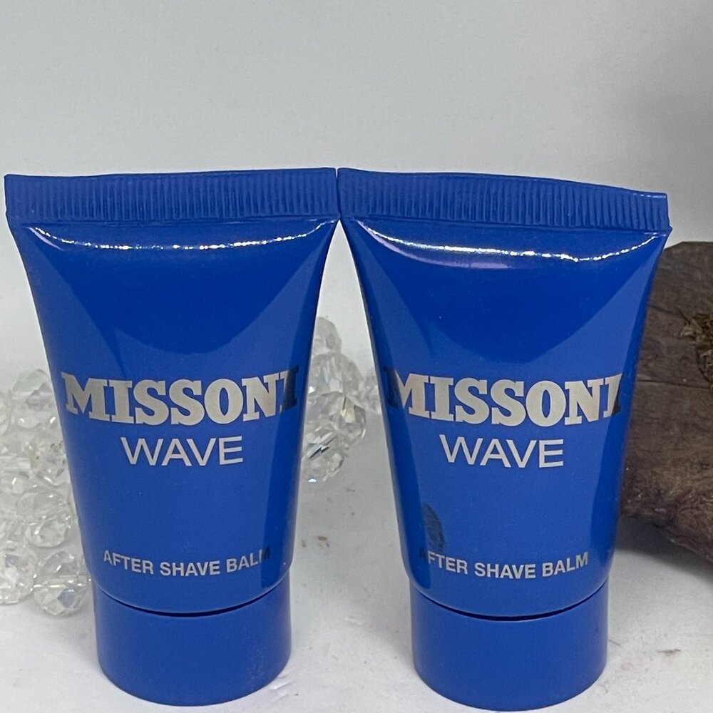 2x Missoni Wave Pour Homme After Shave Balm - ..8 fl oz - New
